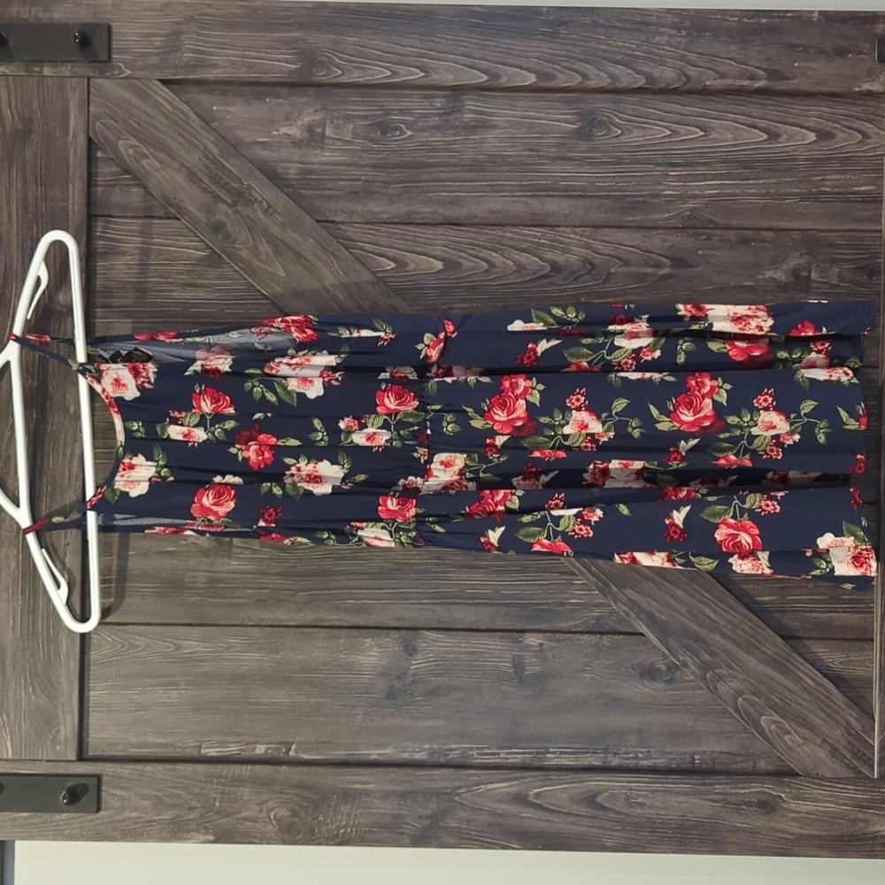 Floral print dress